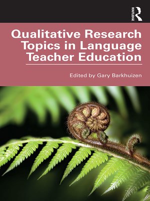 cover image of Qualitative Research Topics in Language Teacher Education